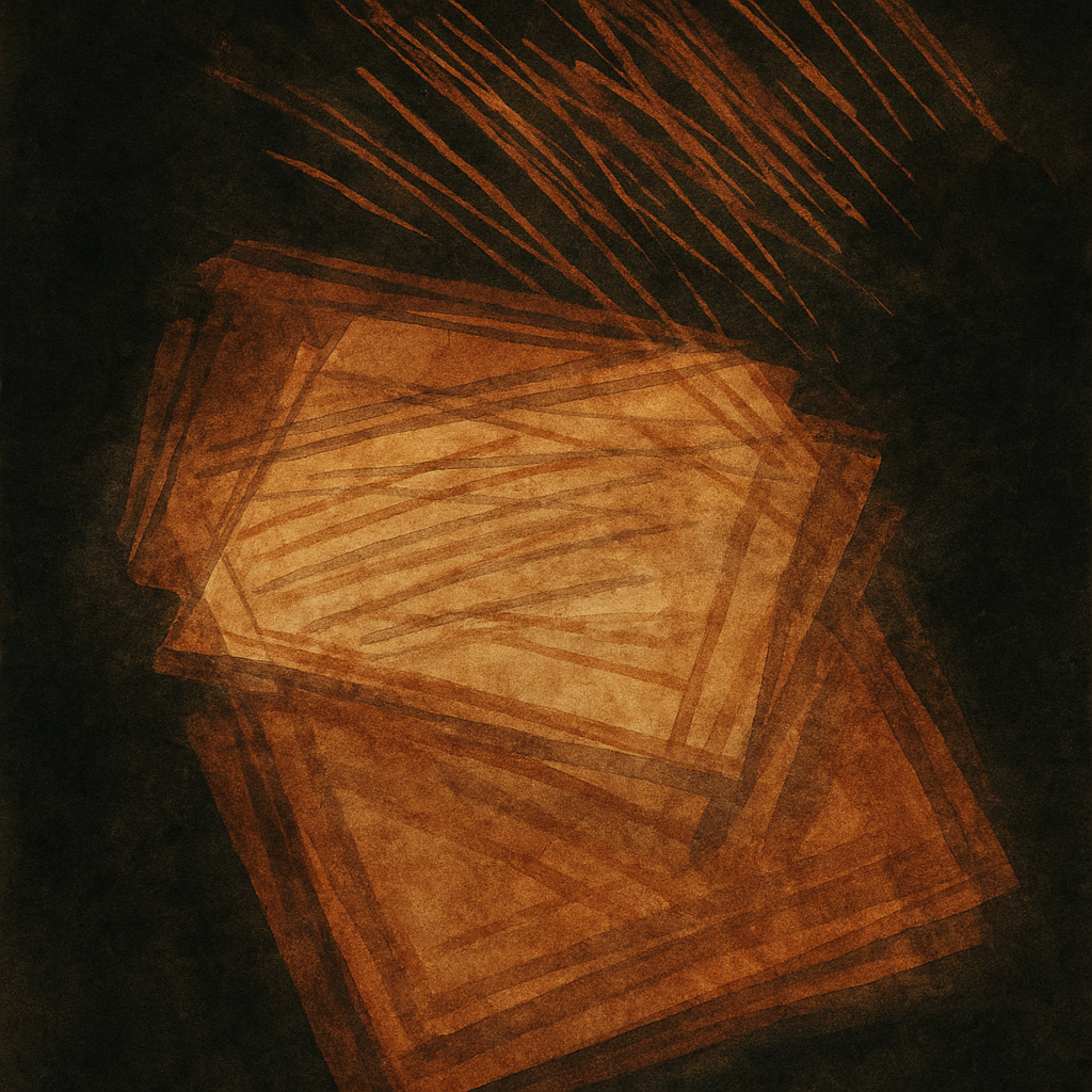 Business Drop #001: abstract AI-generated composition influenced by nothing in particular