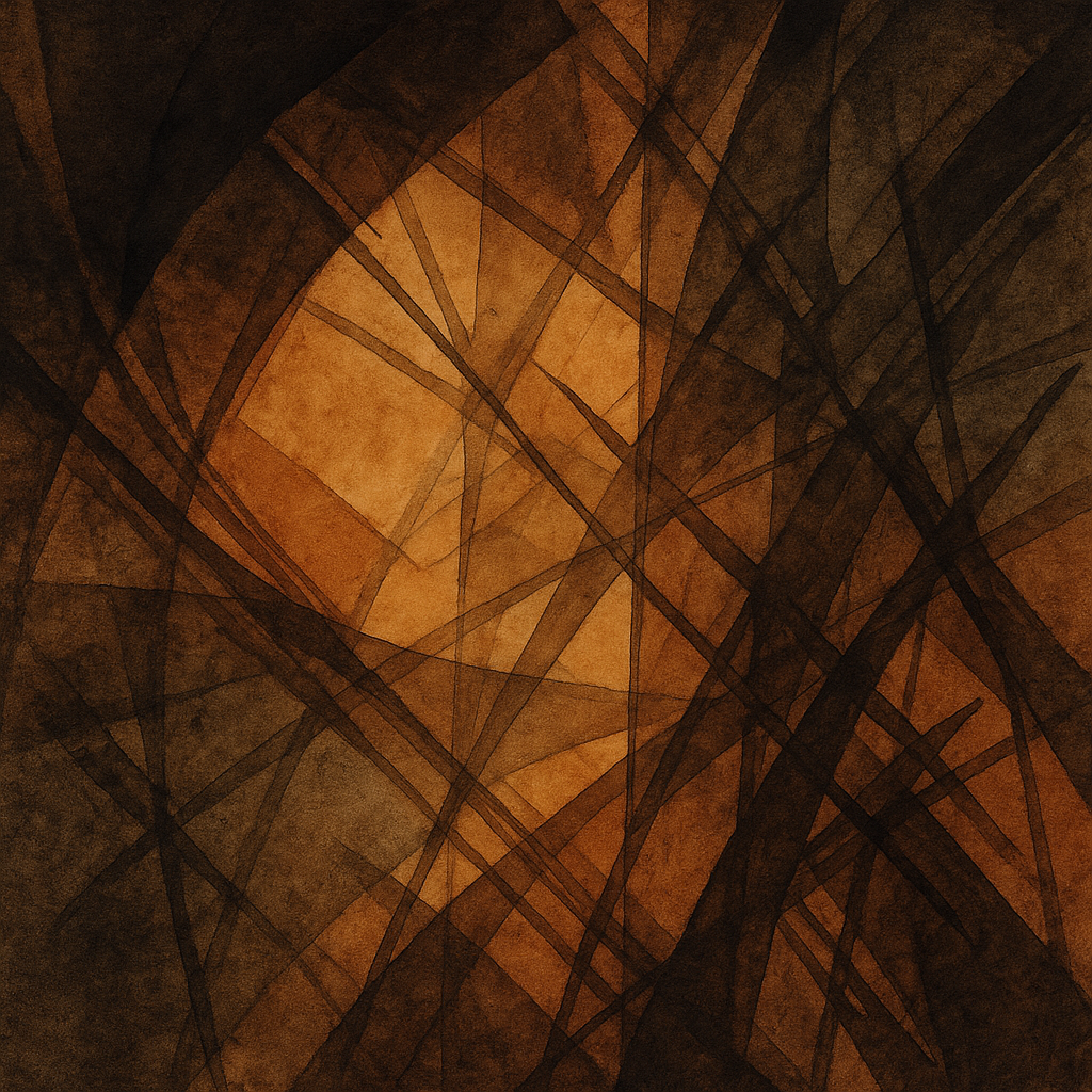 Drop #005: abstract AI-generated composition influenced by us on orbit space control capabilities