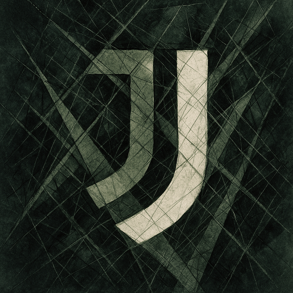 Drop #007: abstract AI-generated composition influenced by juventus