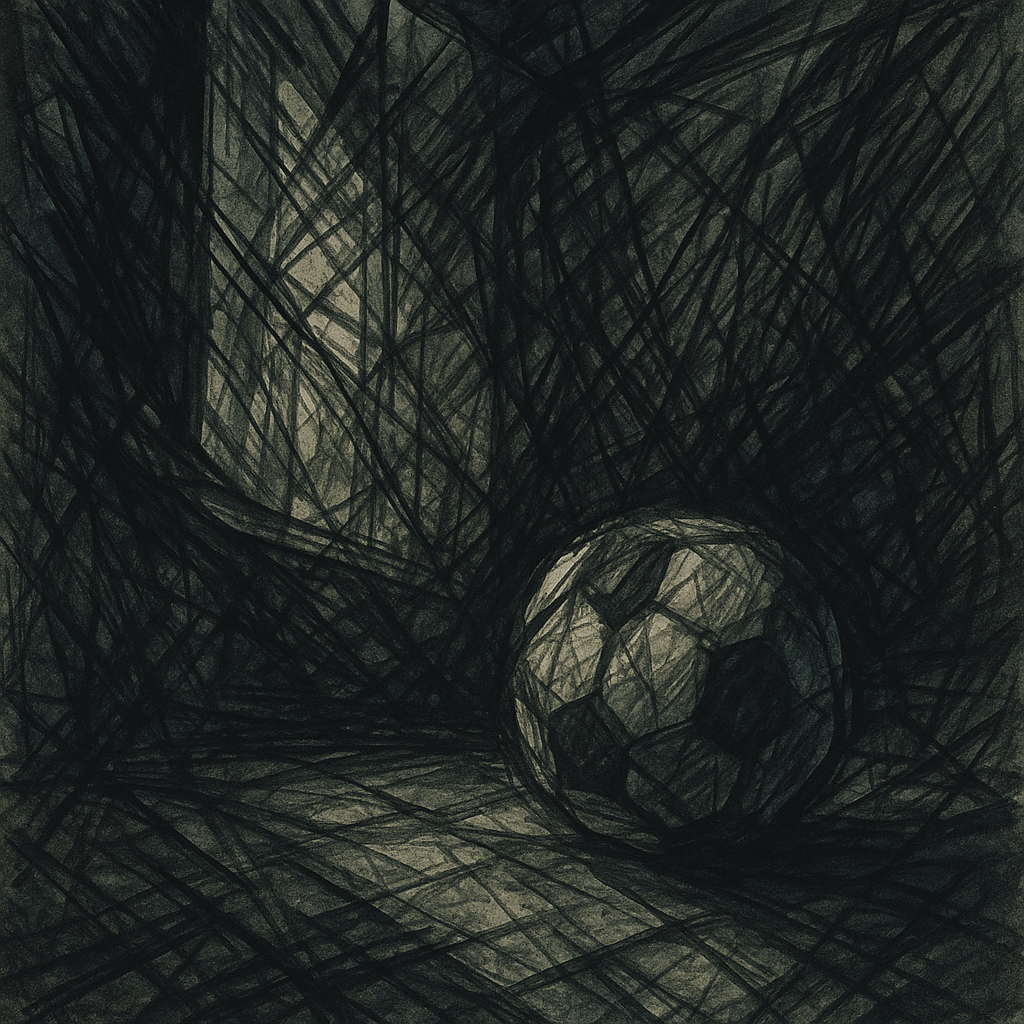 Drop #008: abstract AI-generated composition influenced by bundesliga