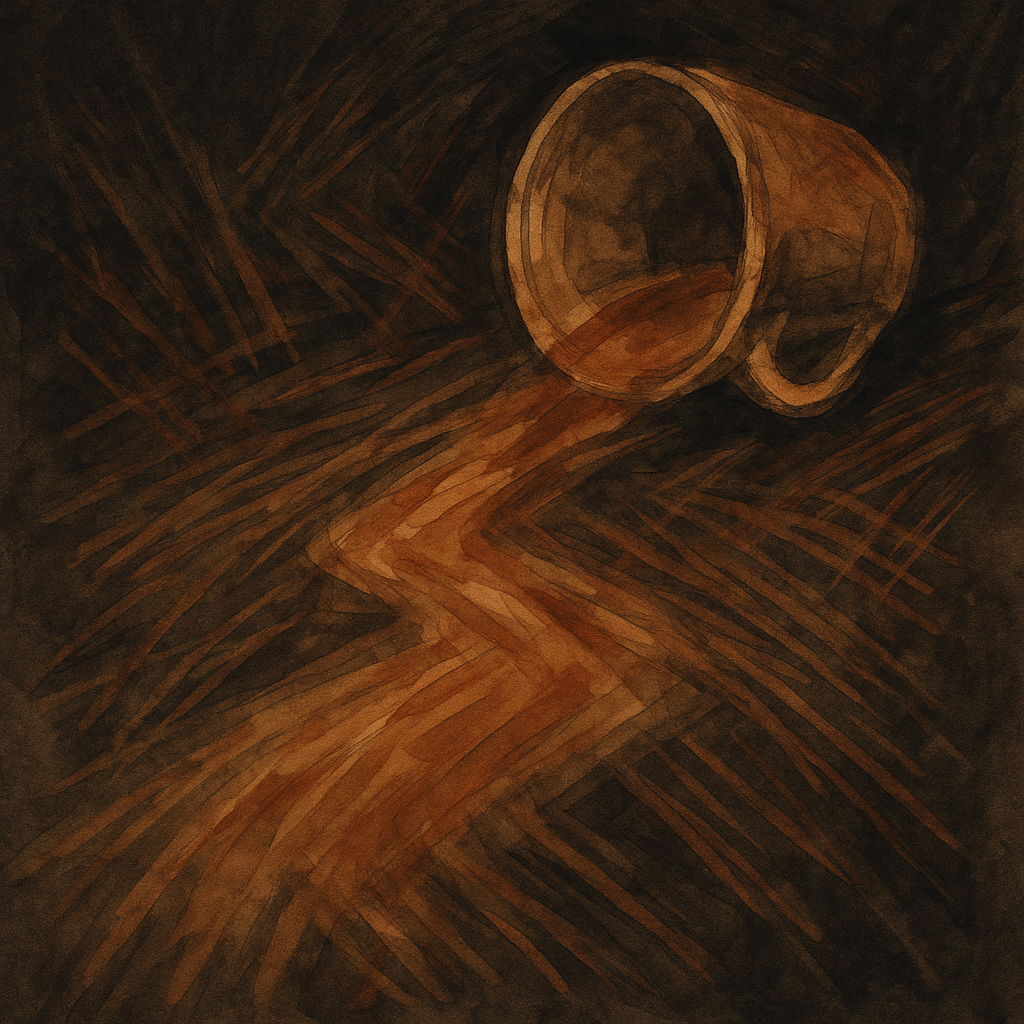 Tech Drop #001: abstract AI-generated composition influenced by nothing in particular